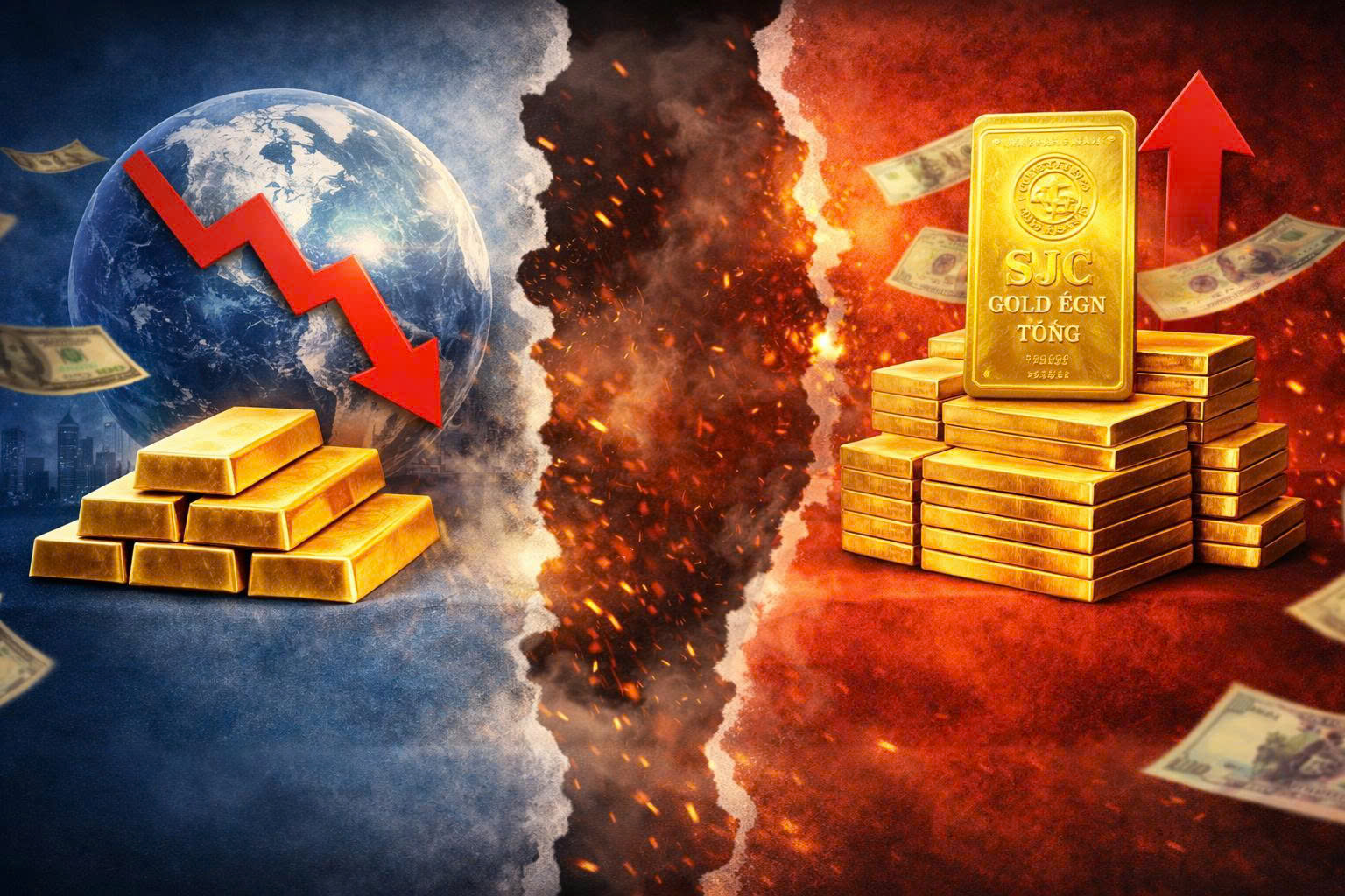 Arbitrage vàng là gì? Kinh doanh chênh lệch giá vàng hoạt động thế nào?